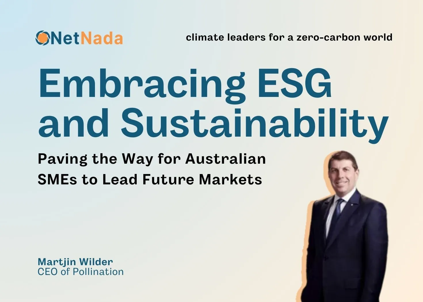 Embracing ESG and Sustainability: Paving the Way for Australian SMEs to Lead Future Markets