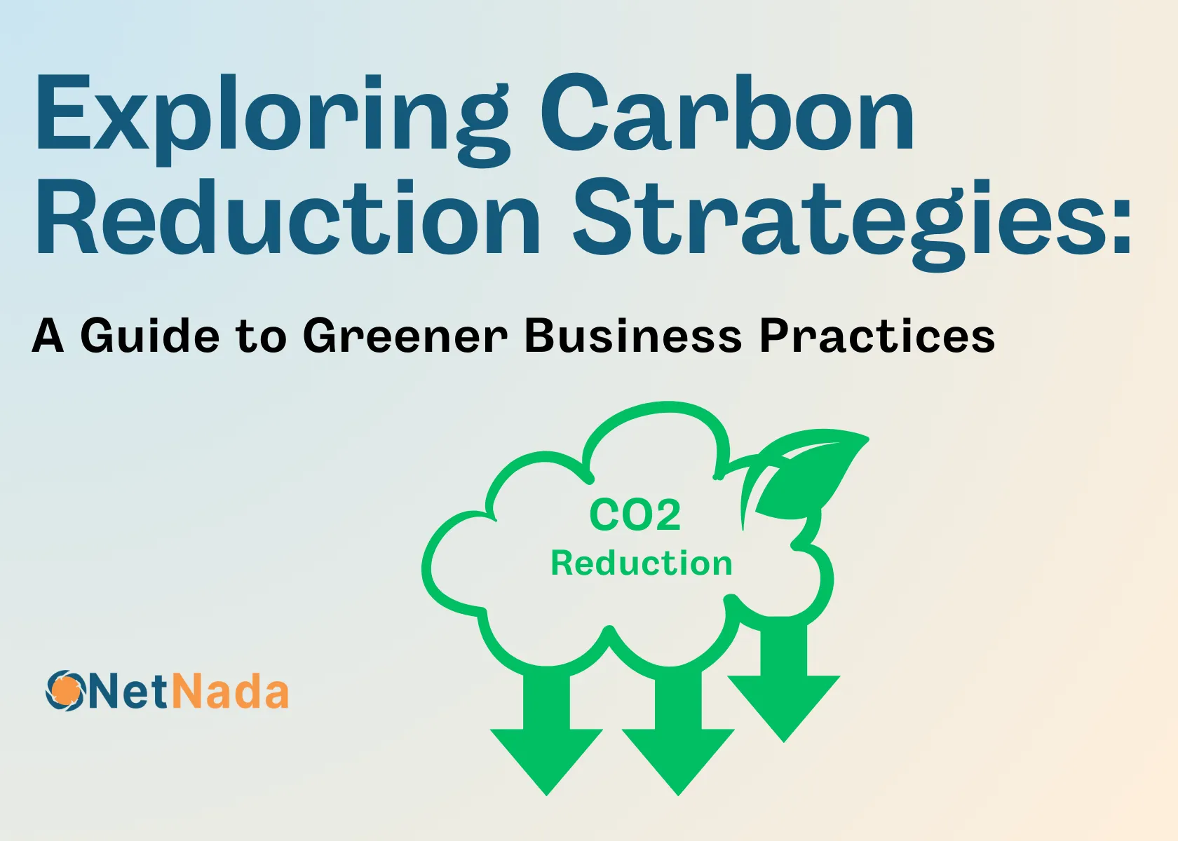 Exploring Carbon Reduction Strategies: A Guide to Greener Business Practices