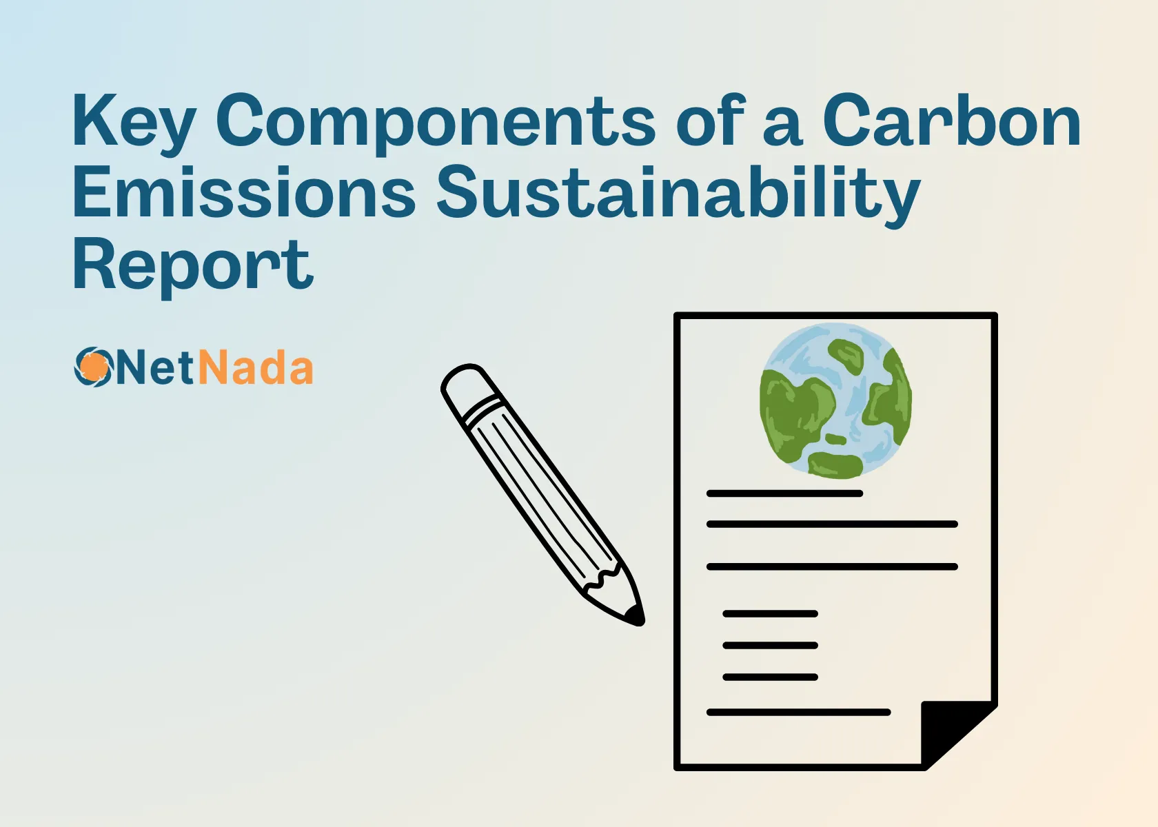 Key Components of a Carbon Emissions Sustainability Report