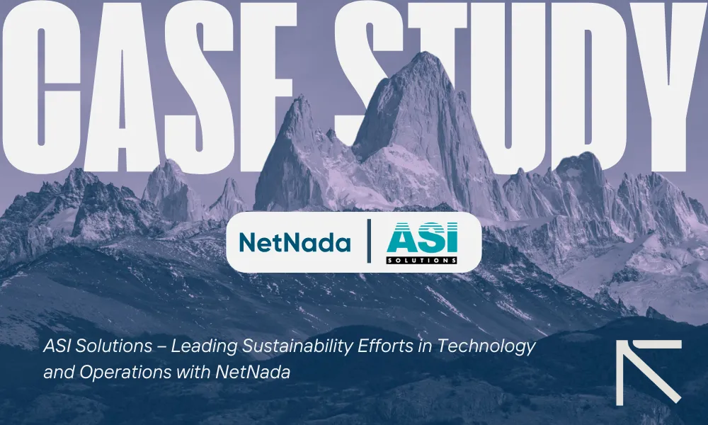 netnada case study on ASI Solutions - sustainability in technology and operations
