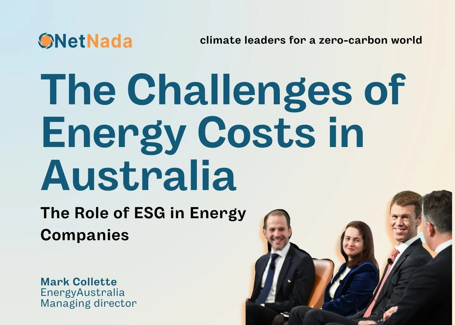 The Challenges of Energy Costs in Australia and the Role of ESG in Energy Companies