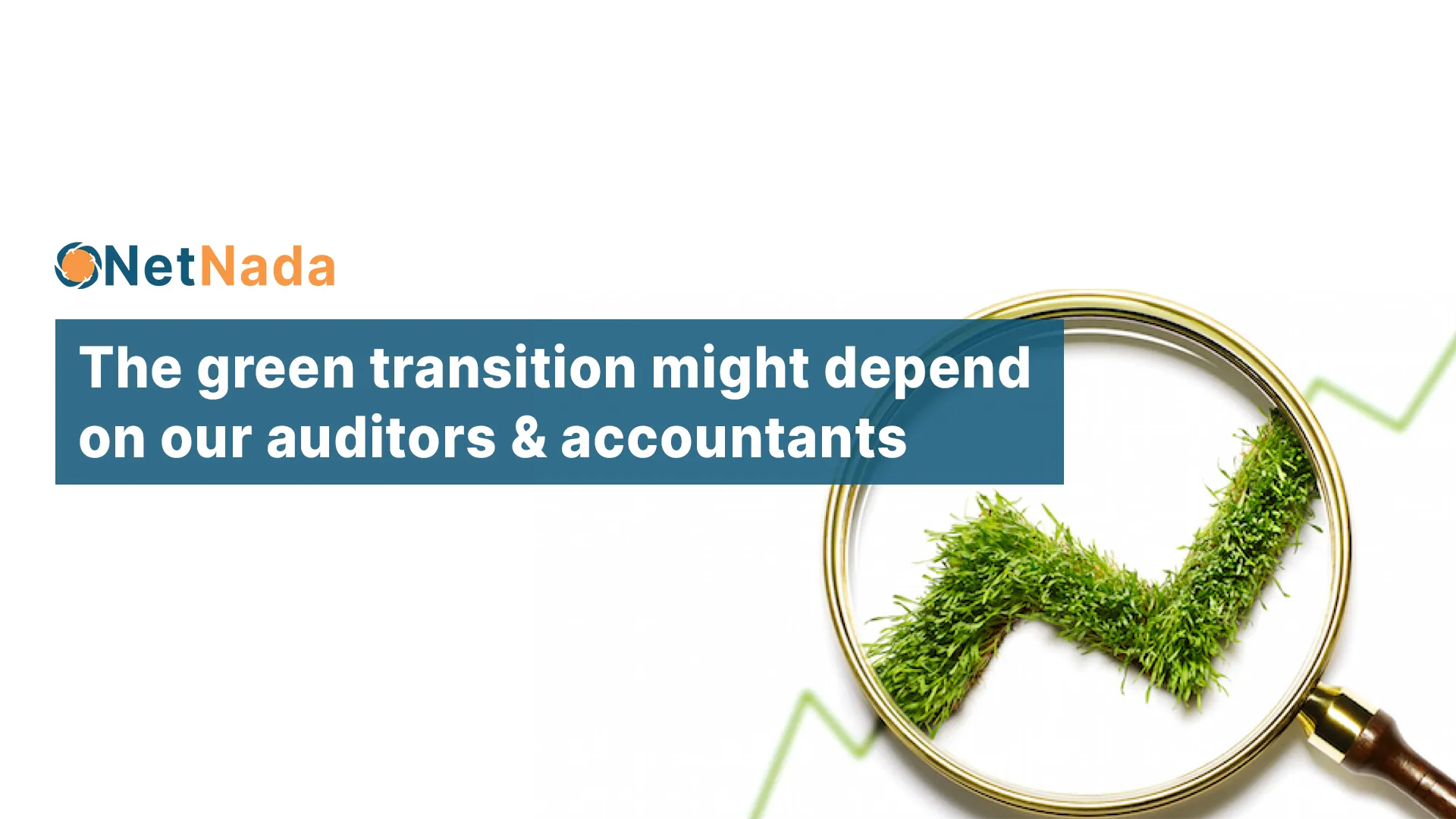 The green transition might depend on our auditors & accountants