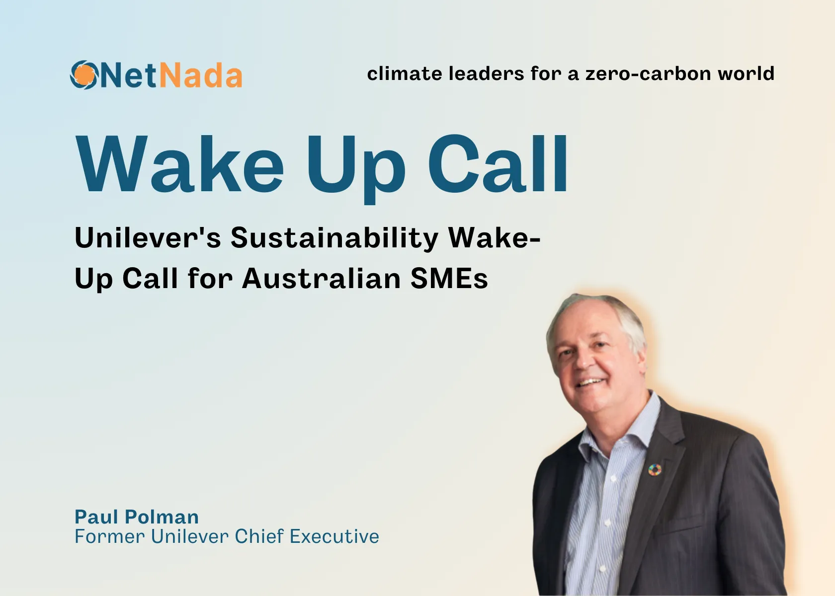 Unilever's Sustainability Wake-Up Call for Australian SMEs