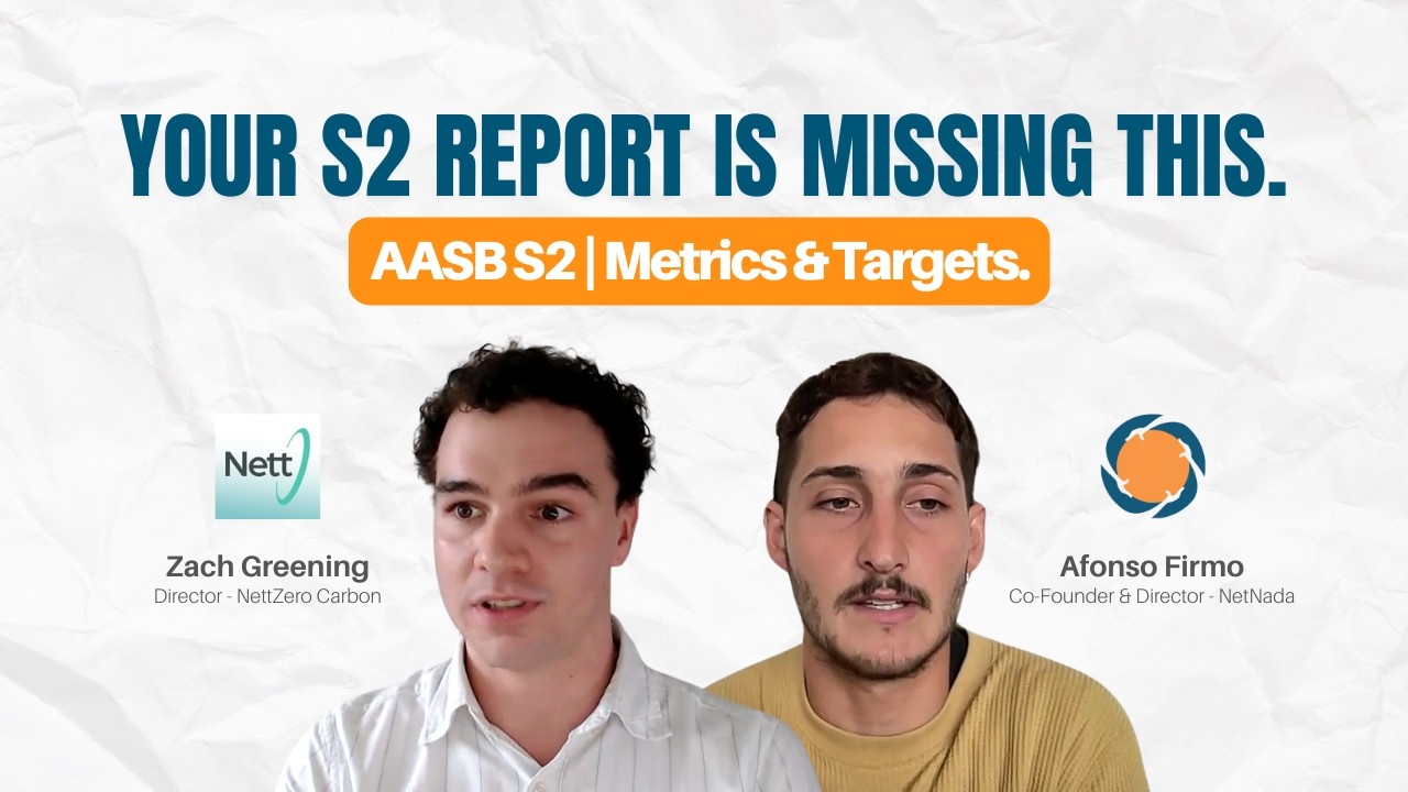 Building Your Climate Report Session 3 — Metrics and targets under AASB S2