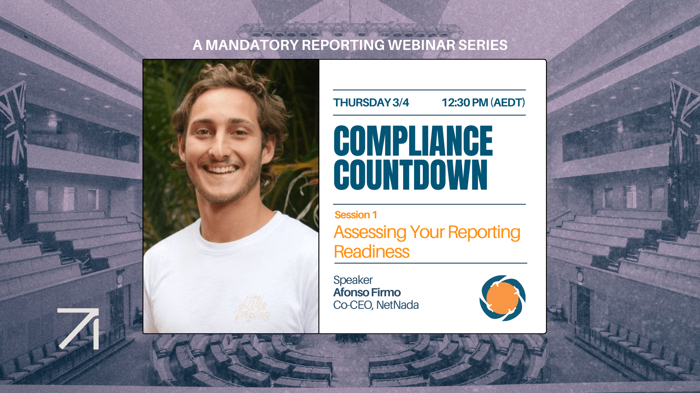 Compliance Countdown Session 1 - Reporting Readiness Assessment