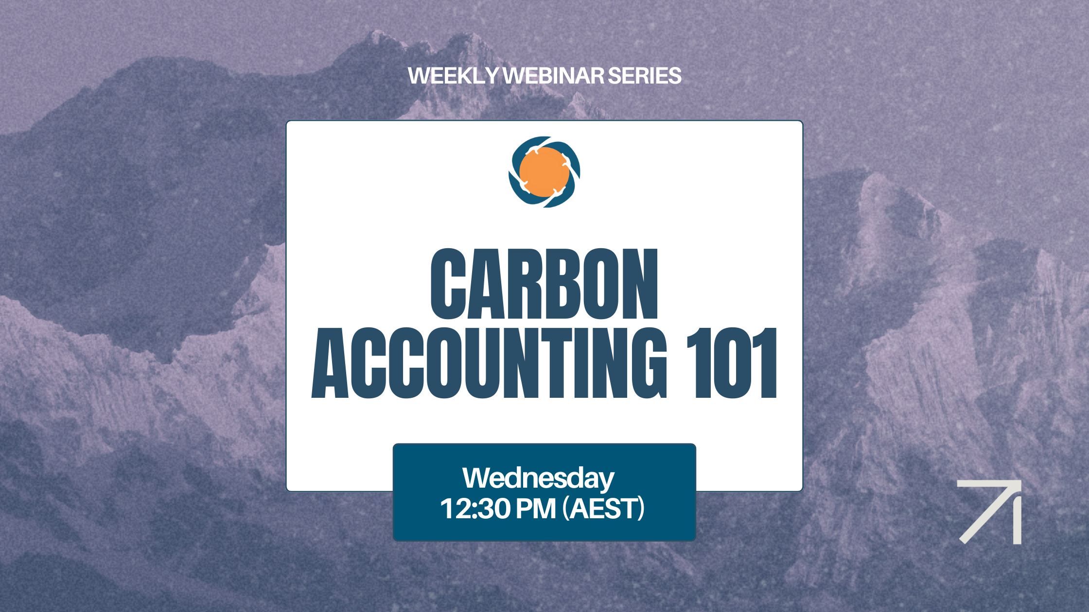 Weekly Webinar Series: Carbon Accounting 101
